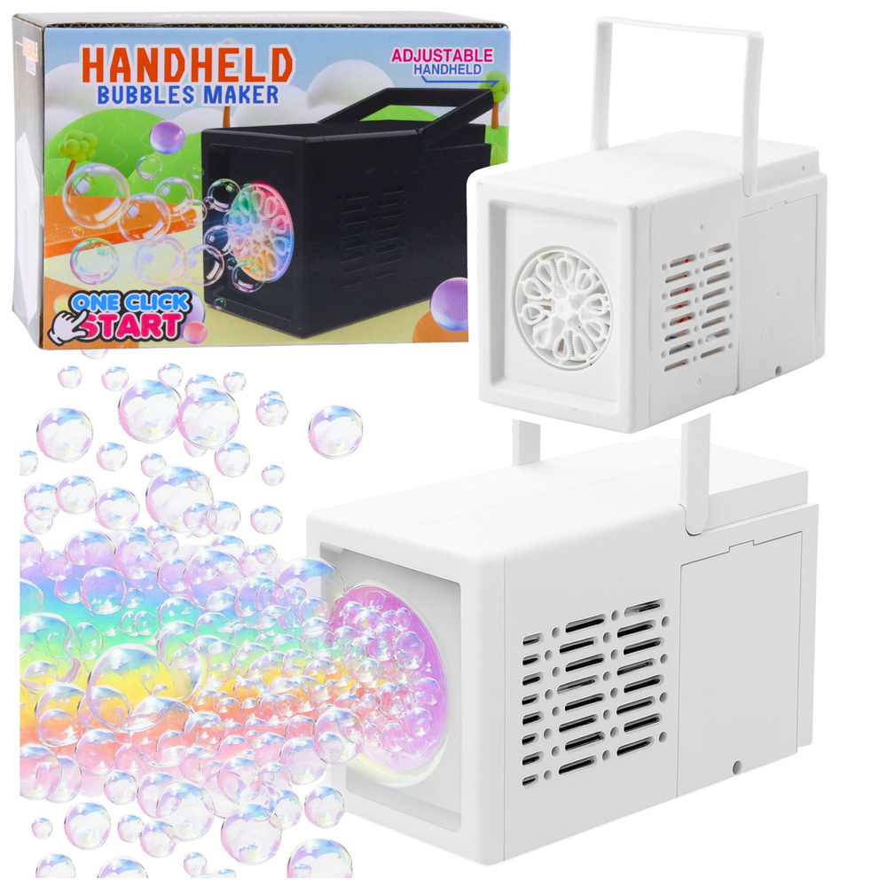 Portable White Bubble Maker Machine  5905991082095