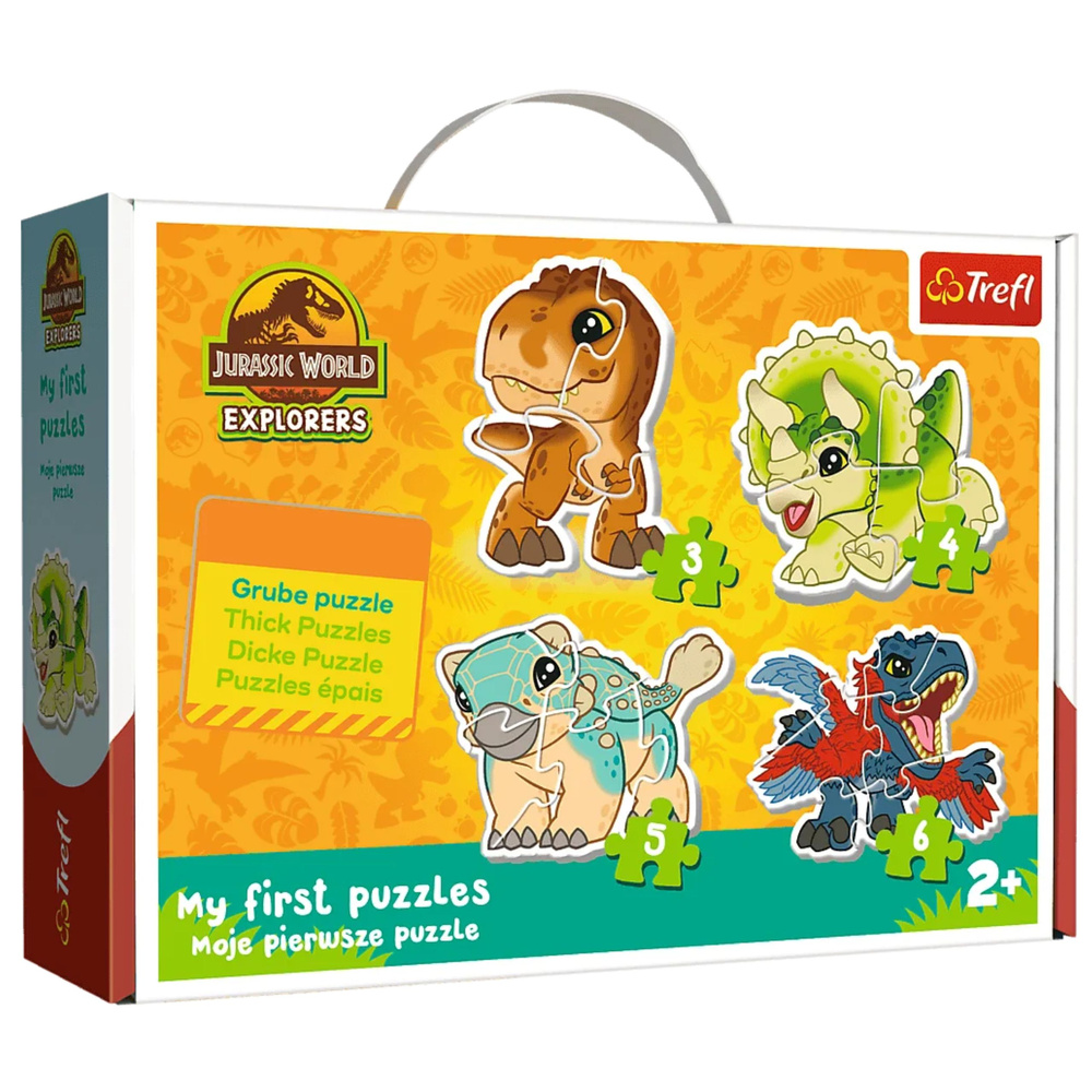 Baby Classic Puzzle - Cute Dinosaurs