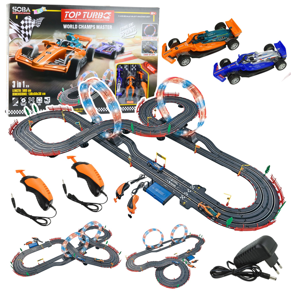3in1 RC Race Track Illuminated Loops
